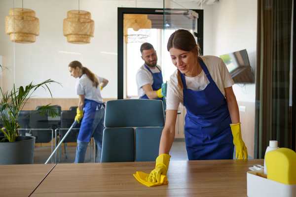 Juana's Cleaning team working